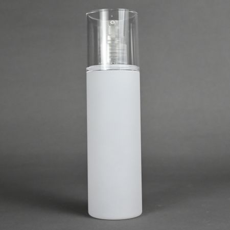 Bouteille blanche givrée de 120 ml - Bouteille PETG blanche givrée de 120 ml